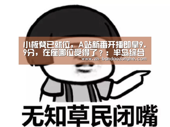 小板凳已就位,A站新番开播即拿9.9分,在座哪位受得了?:半岛综合(图3) 半岛综合